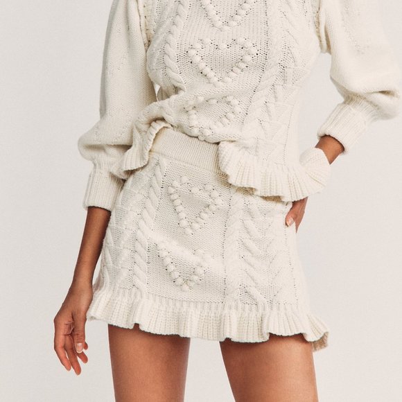 LoveShackFancy Dresses & Skirts - LoveShackFancy Brendana Mini Skirt